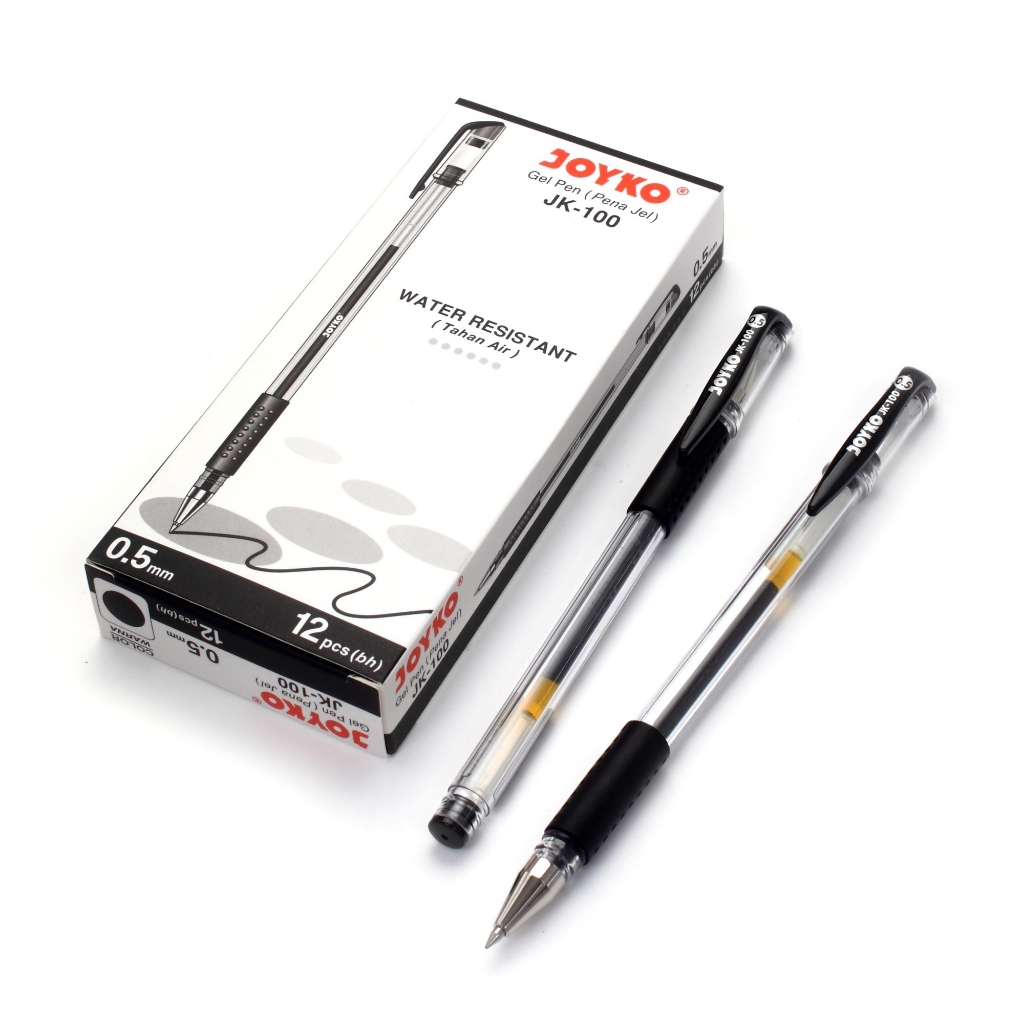 

WP - Pena Joyko JK100 / Pen Cair 0.5Mm (Isi 12 Pcs)