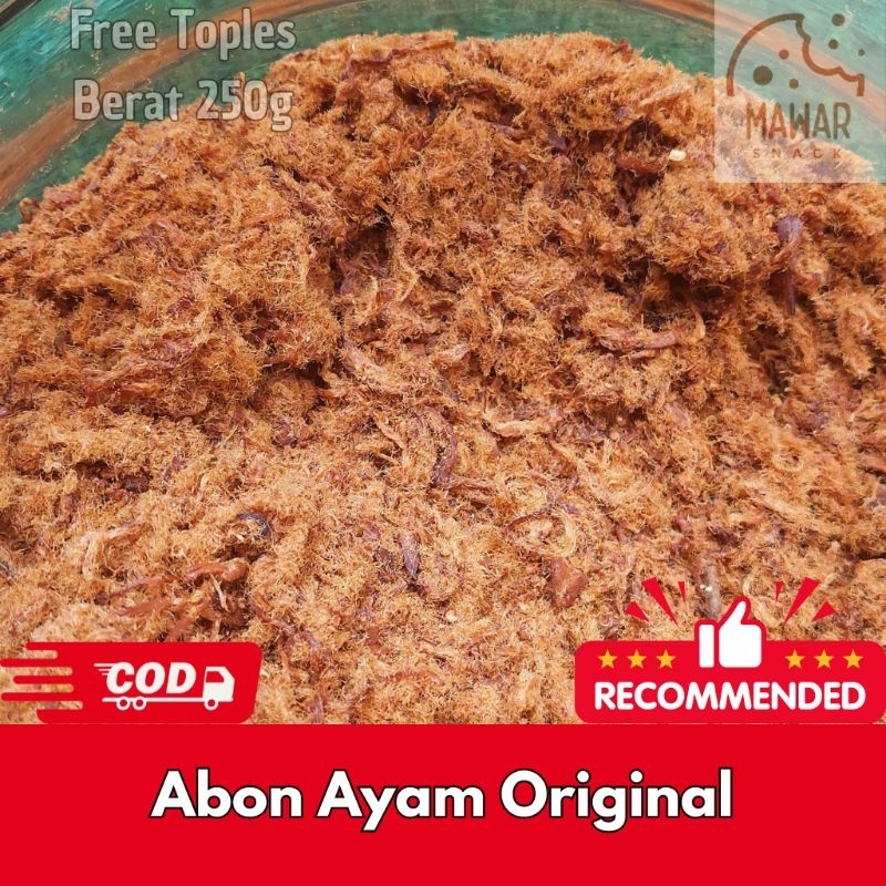 

Abon ayam Original 250gram
