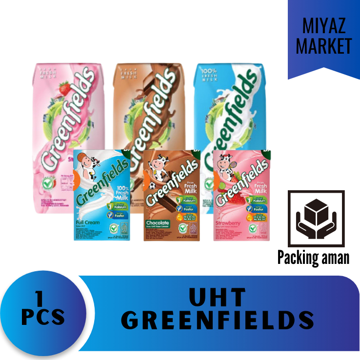 

❤MIYAZMARKET❤ UHT Greenfields / UHT Greenfields / Susu UHT