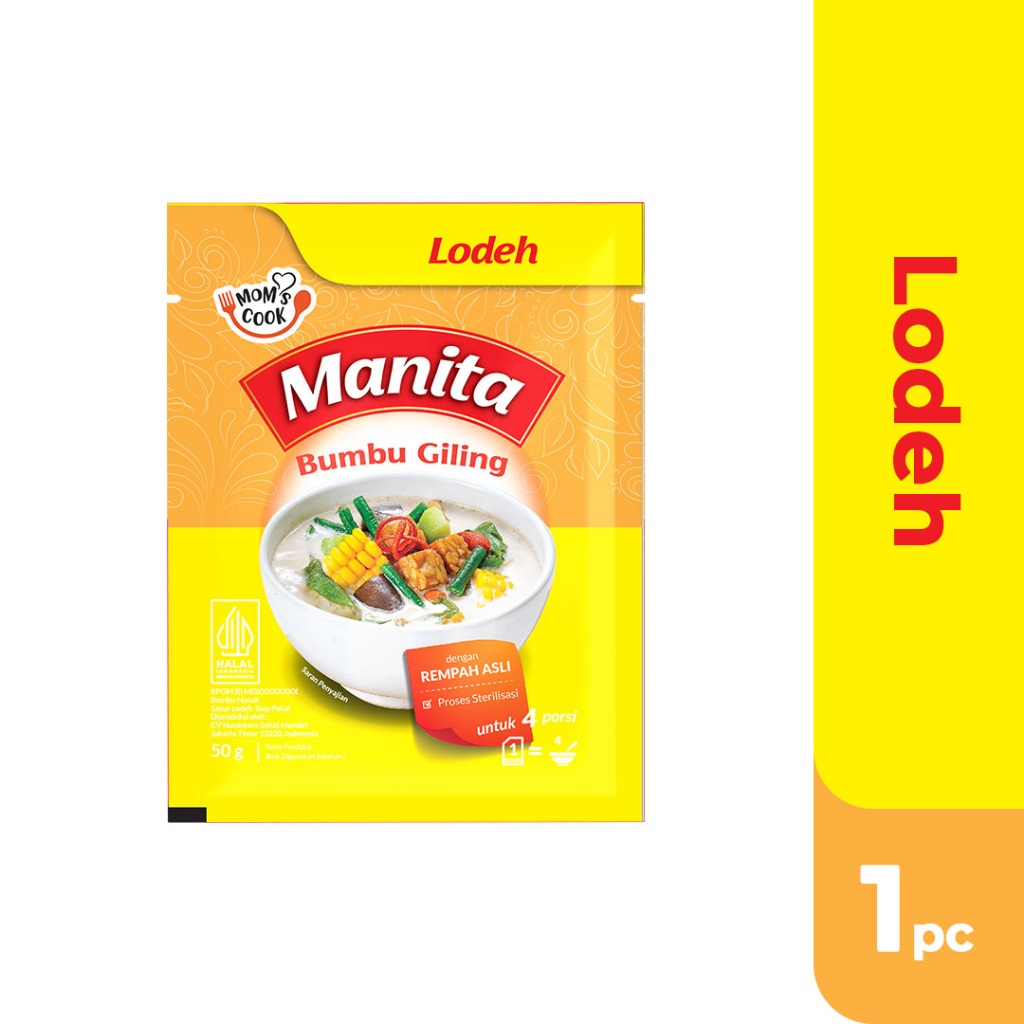 

MANITA Bumbu Masak Sayur Lodeh 50gr