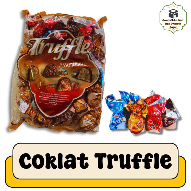 

Coklat Turkey Truffle Mix | Oleh Oleh Haji dan Umroh | Cokelat Arab