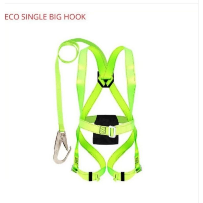 GOSAVE Full Body Harness PITHONEco Single Big Hook