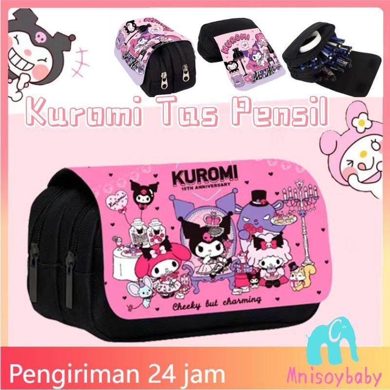 

【COD】Tas Pensil Portabel Kuromi Besar Kapasitas Tempat Pensil Case Gaya Uniseks Sederhana Cocok Untuk Perlengkapan Kantor Alat Tulis Siswa Laki-laki Dan Perempuan