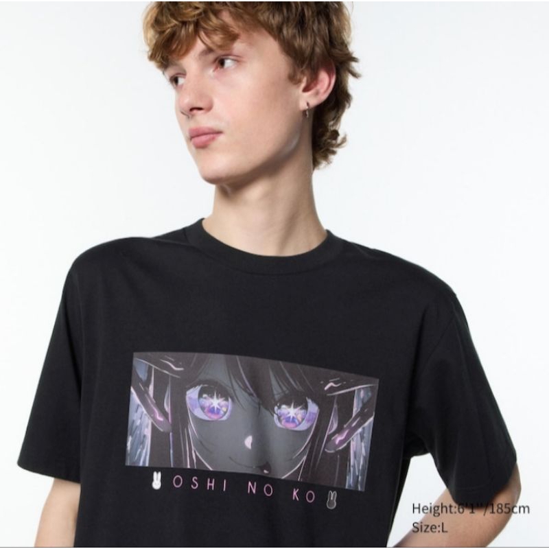 UT (T-Shirt) Oshi No Ko Lengan Pendek UNIQLO