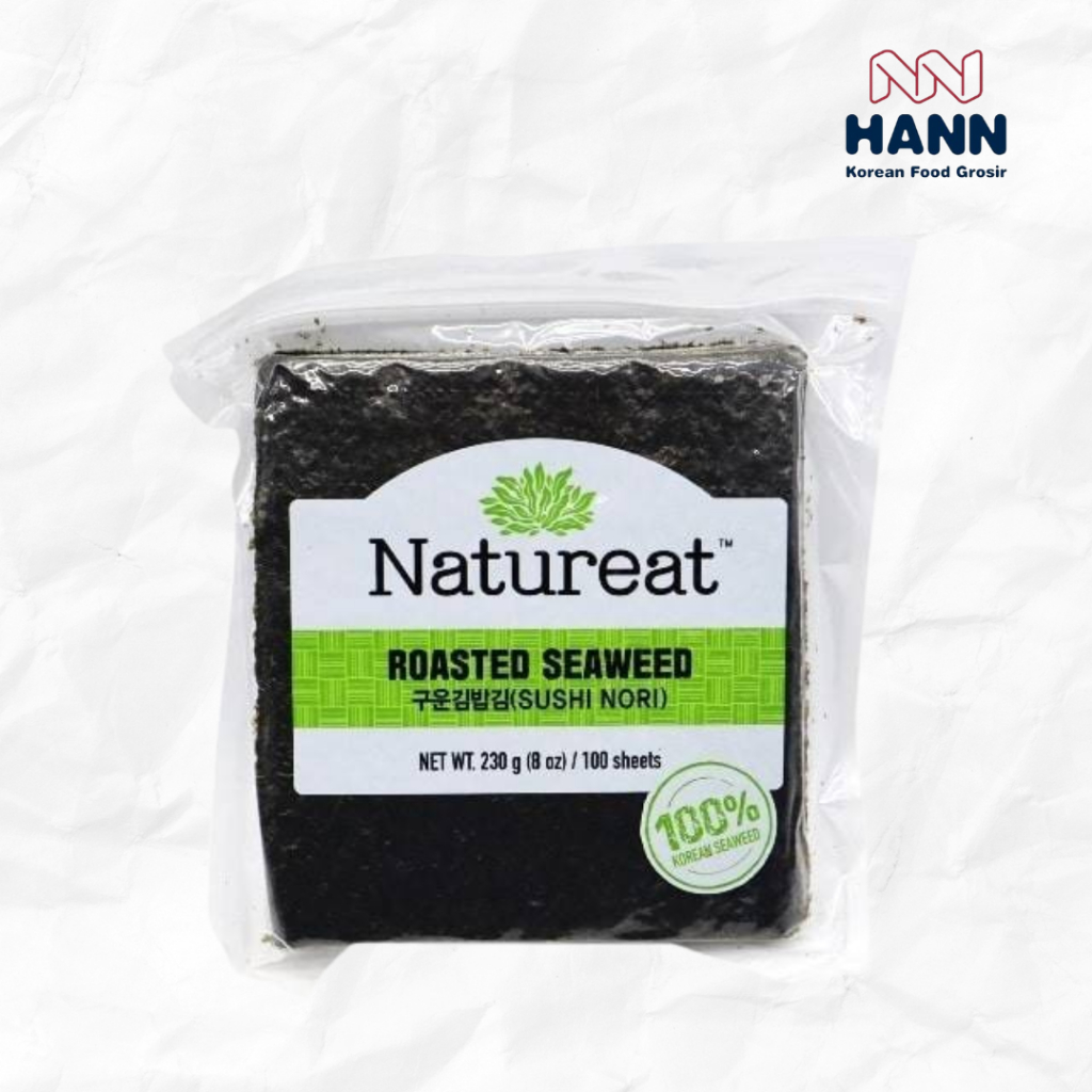 

(PROMO) Natureat Seaweed Sushi Nori Korea HALAL - Rumput Laut untuk Sushi dan Gimbap