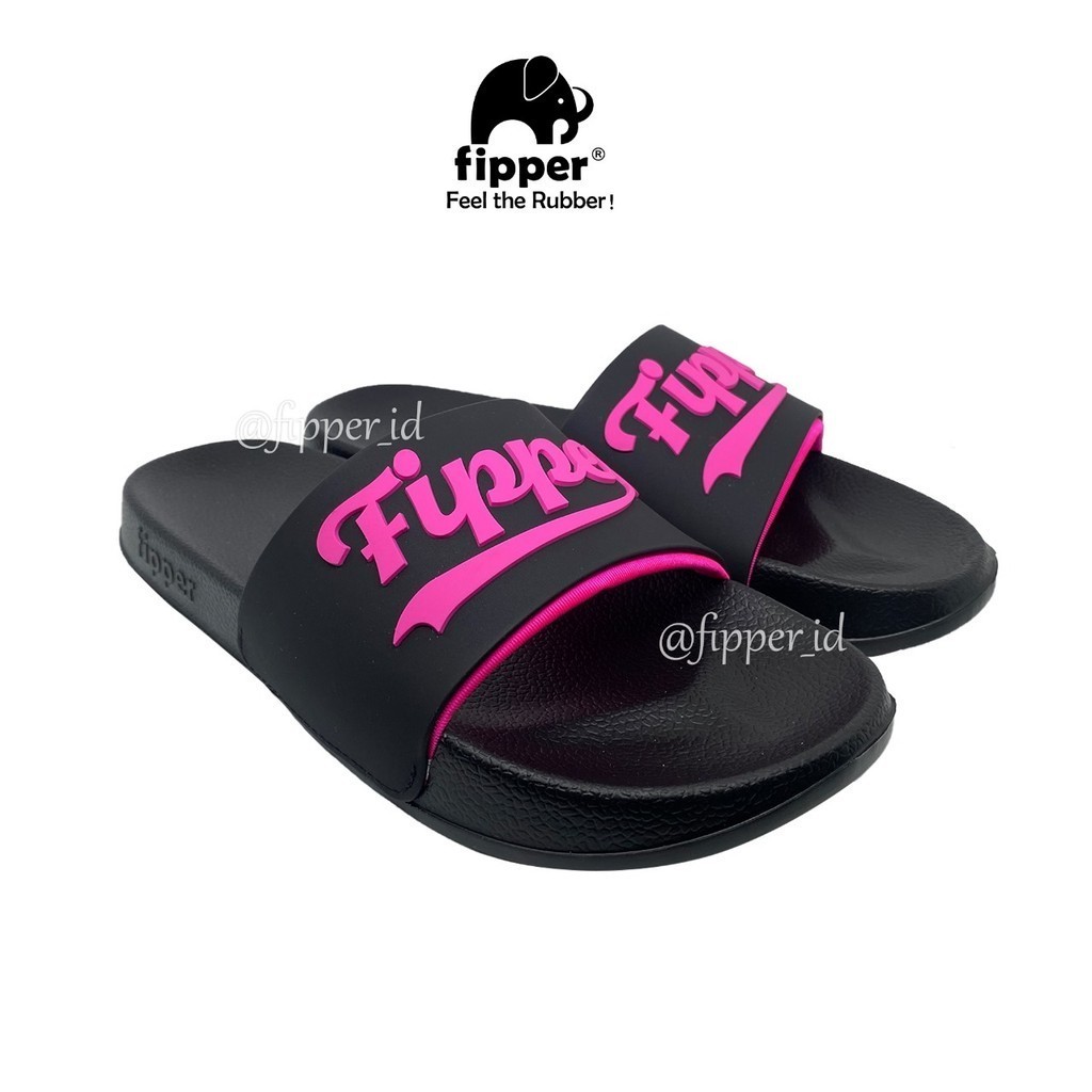 Fipper - Slip On Ace Black / Black / Pink