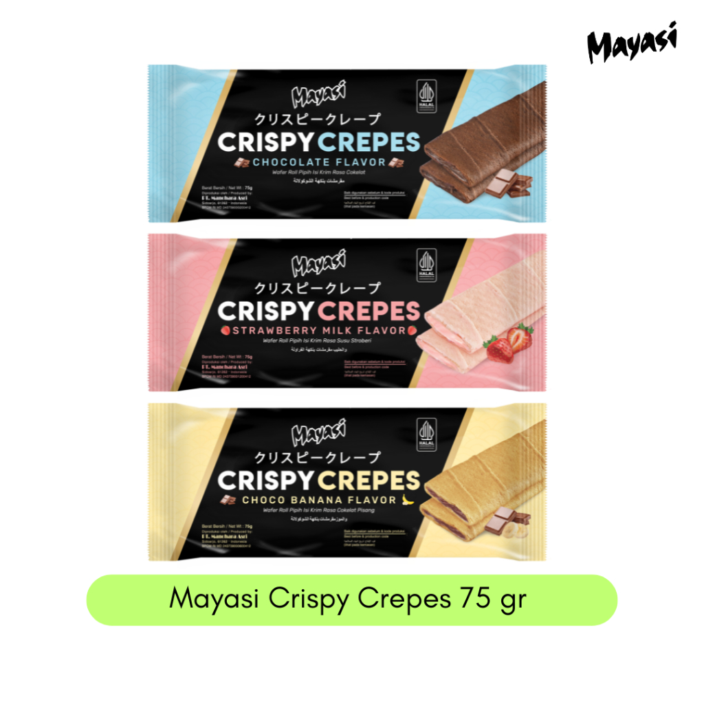 

Mayasi Crispy Crepes 75gr