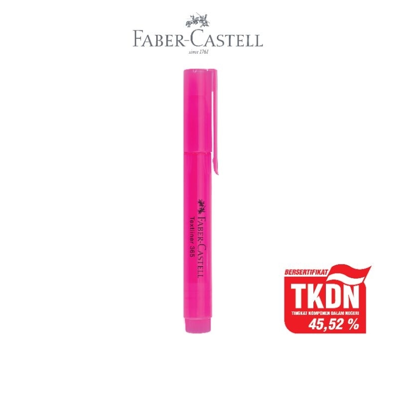 

Faber-Castell Highlighter Marker Textliner 365 Translusent / Warna Cerah