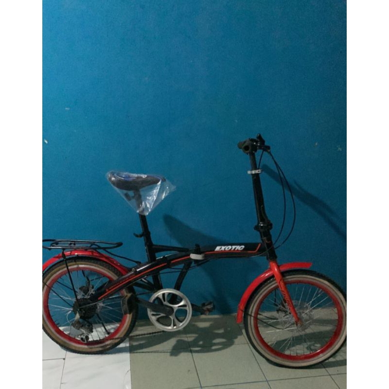 Sepeda lipat exotic bekas 20 inchi