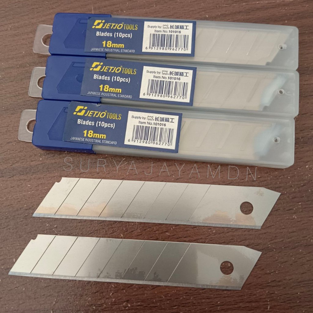 

ANAK CUTTER 18MM JETJO TOOLS ISI 10 PCS