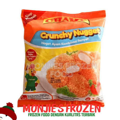 

CHAMP CRUNCHY NUGGET 225gr - Naget Ayam Renyah