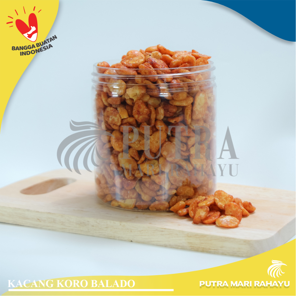 

KACANG KORO PEDAS BALADO 500 gram camilan makanan ringan