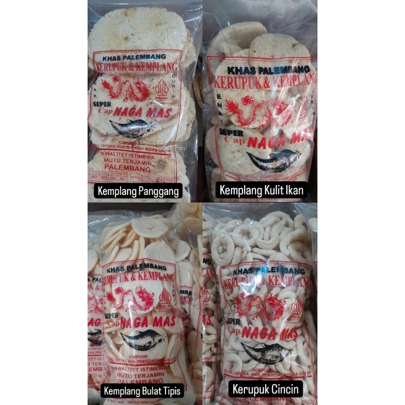 

PAKET HAPPY - Kemplang Panggang, Kulit Ikan, Bulat Tipis, Cincin 1 Kg