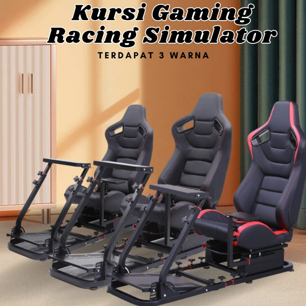 Kursi Gaming Balap Simulator Kokpit Game Kursi Balap Cockpit Racing Gran Turismo Rally Nascar PS4 PS