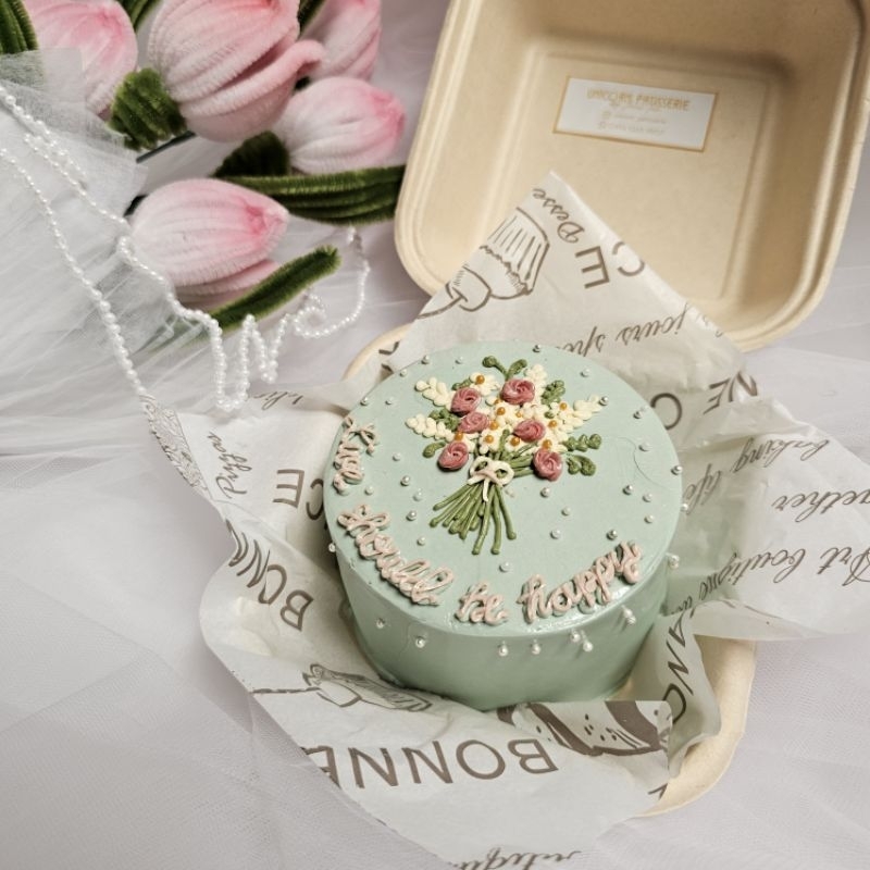 

KOREAN BENTO CAKE | CUSTOM CAKE | KUE ULANG TAHUN