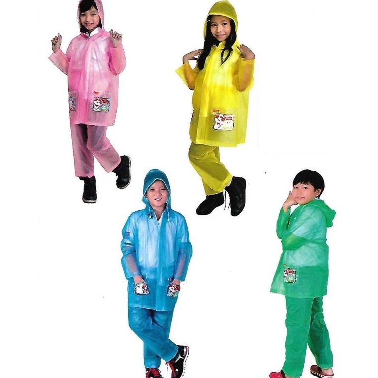 KODE M46E Jas Hujan Anak ELMONDO KIDS EJC 62