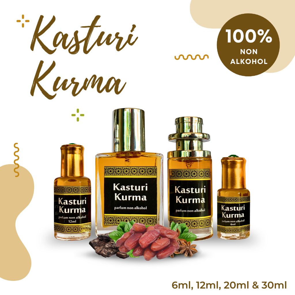 Parfum Kasturi Kurma Minyak Wangi Sholat Non Alkohol