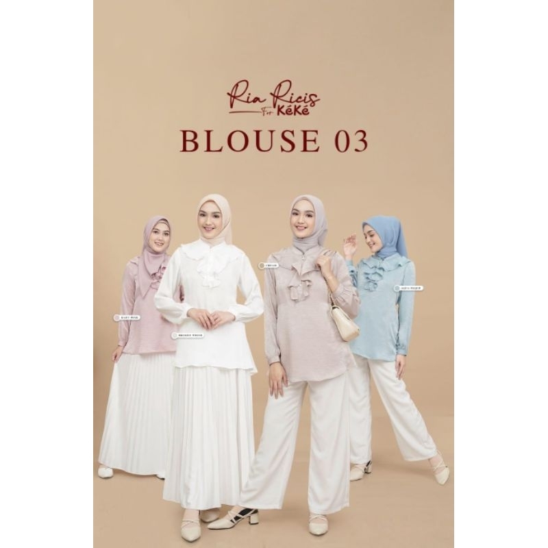 Blouse Atasan - Ricis Blouse 03 by Keke