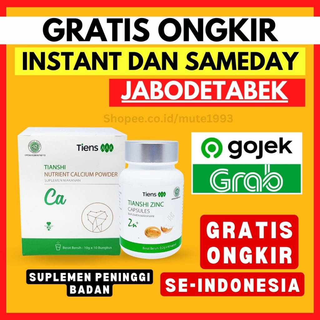 Peninggi Badan Tiens Untuk Remaja & Anak Anak Terlaris | Vitamin Suplemen Herbal