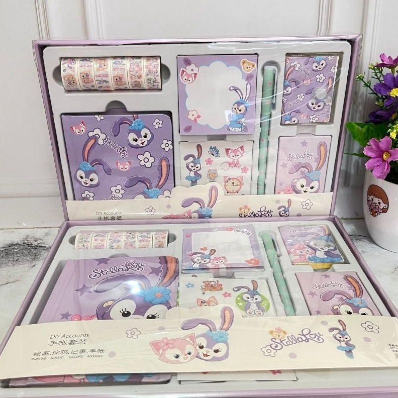 

KODE R29F Jurnal 7 In 1 Karakter Duffy Cat Alat Tulis Sekolah Lucu Unik Kado Viral Termurah