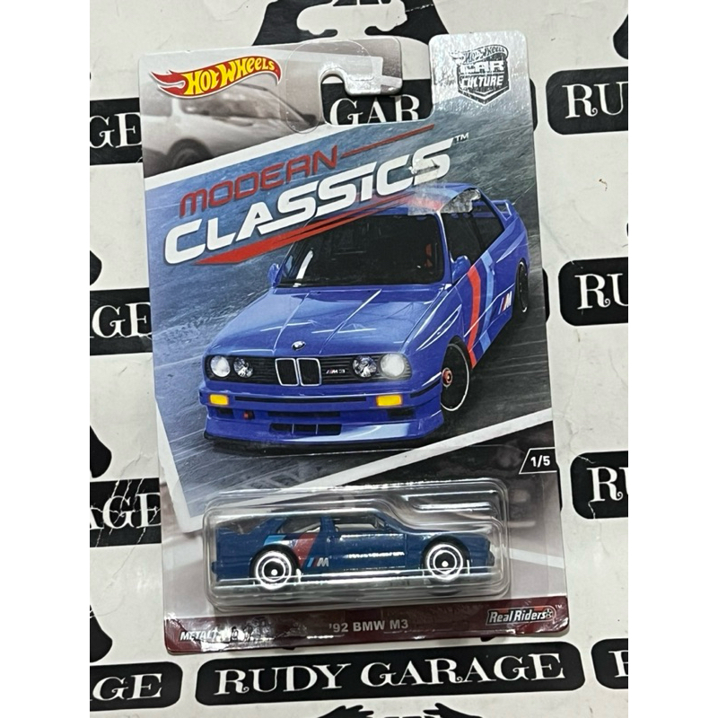 Hot Wheels Modern Classic Car Culture 92  BMW M3 Biru