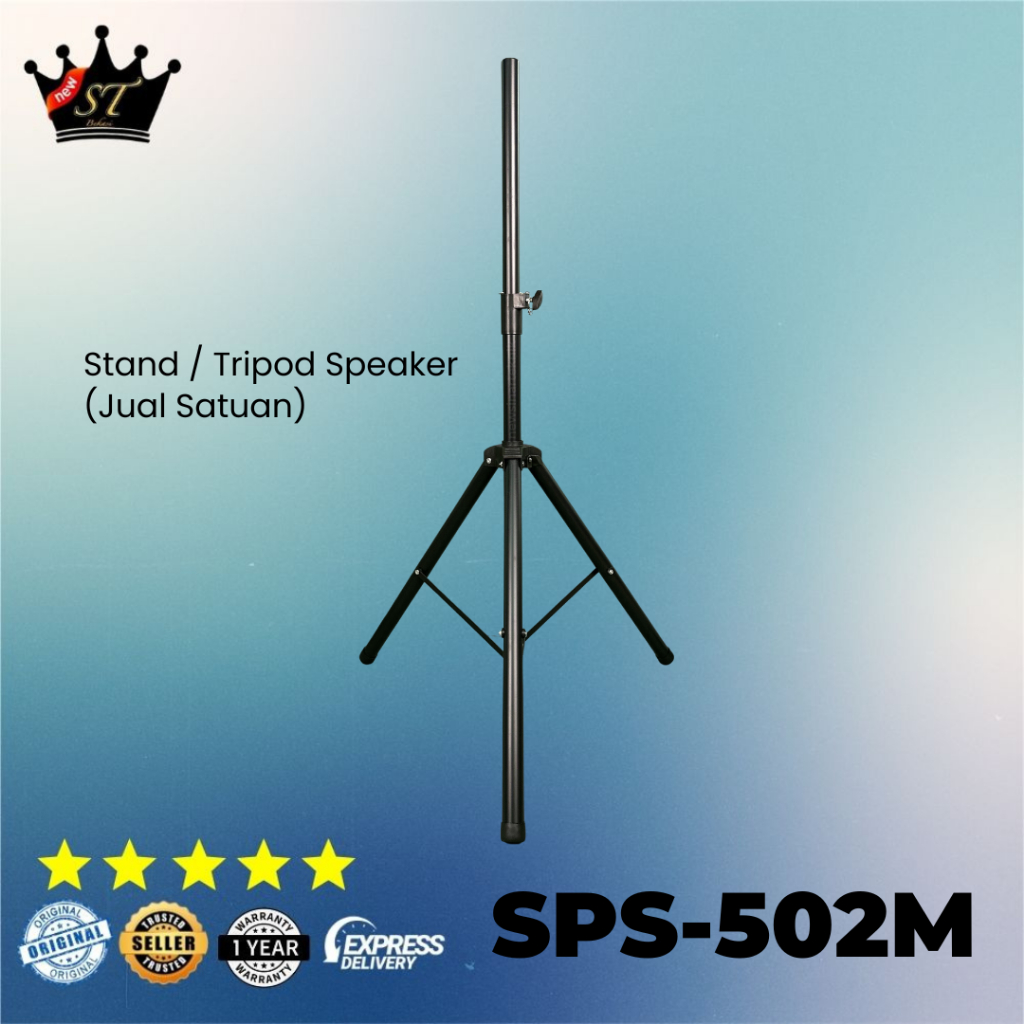 Stand Speaker Tripod Speaker Kaki Speaker Tiang Pole Speaker Murah