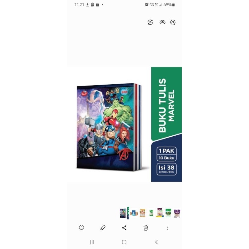 

Buku Tulis Sidu 38 Lembar 1 pack (10 buku)