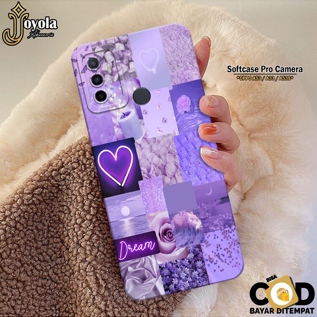 Softcase Oppo A53/A33/A53S Terbaru Case Oppo A53/A33/A53S Fashion Case Aesthetic Silikon Pro Camera 