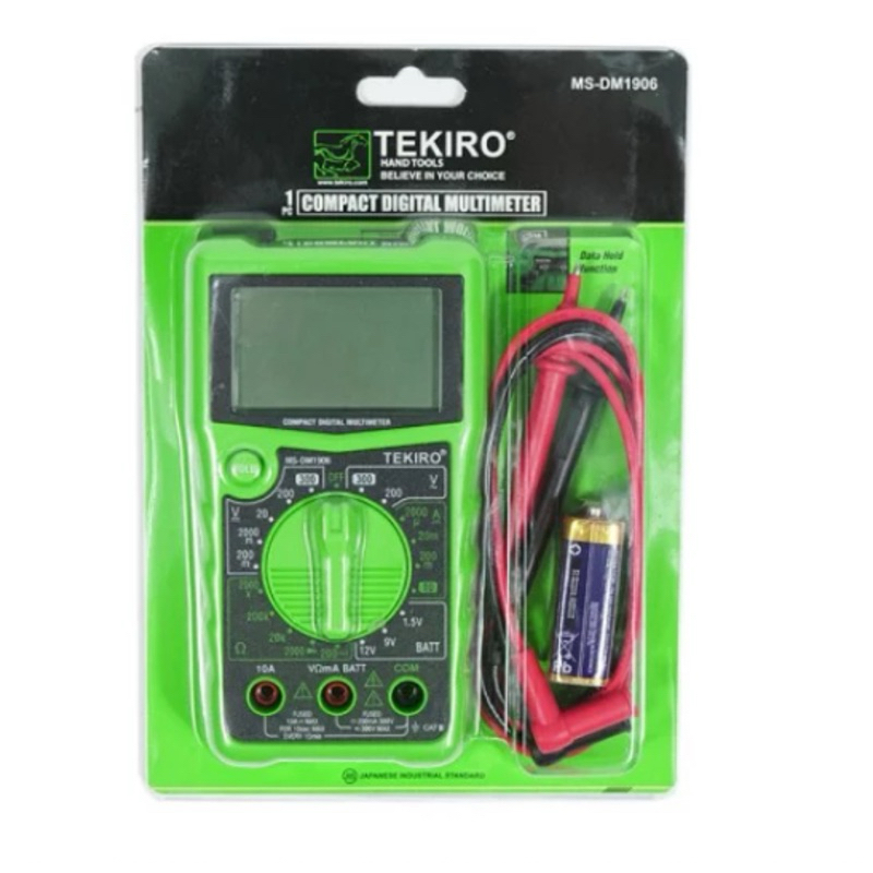 DIGITAL MULTIMETER COMPACT / MULTITESTER / AVOMETER (TEKIRO)