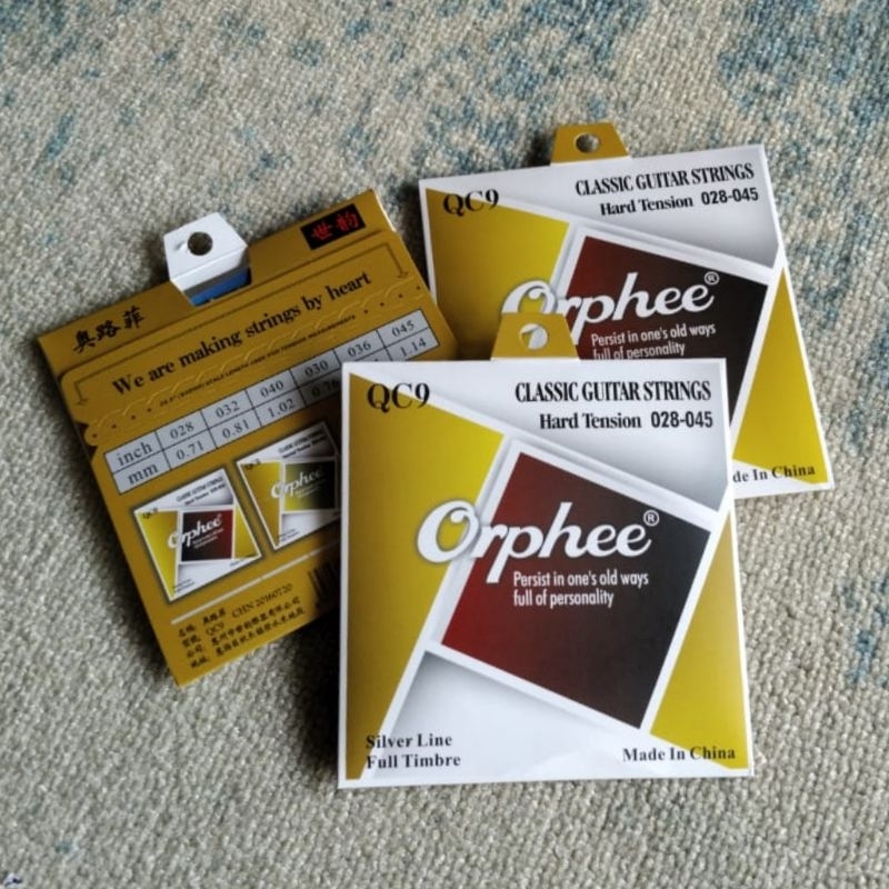 Senar Orphee Elektrik Nylon Akustik