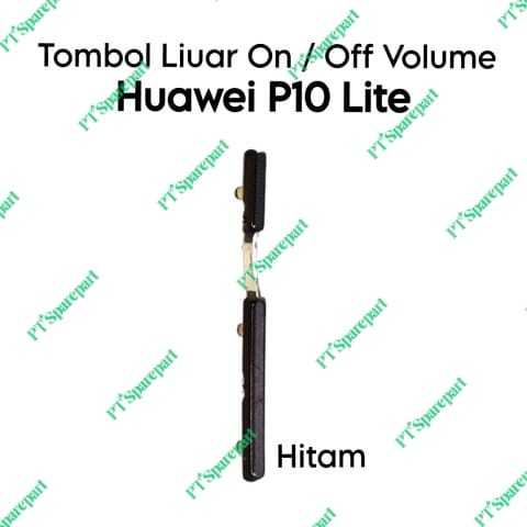 Tombol Luar 1 Set Power On Off  Volume Huawei P10 Lite / WAS-LX1 / WAS-LX2 / WAS-LX3 / WAS-LX1A- But