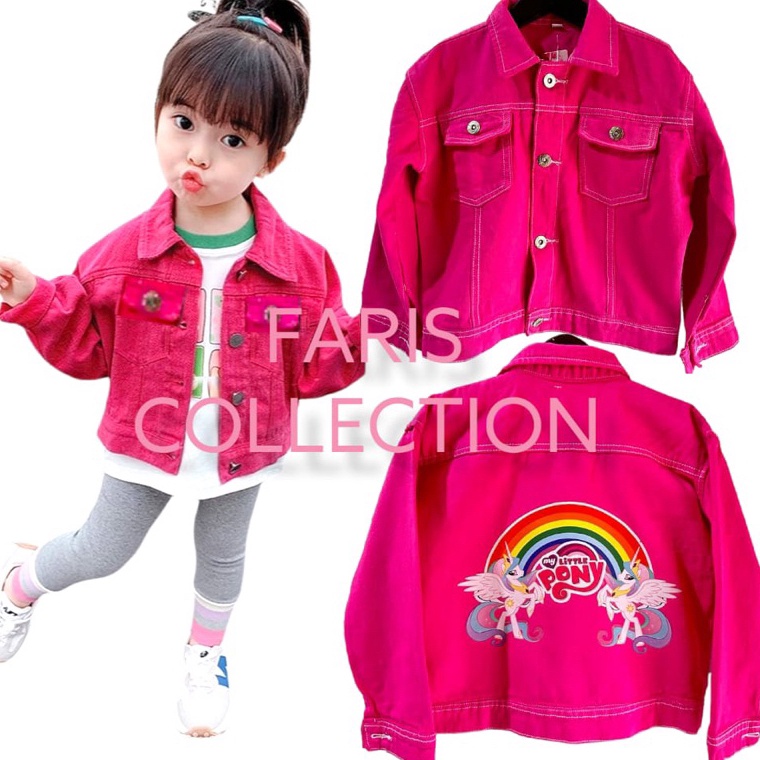 KODE E64R jaket jeans stabilo oversize usia 29 tahun
