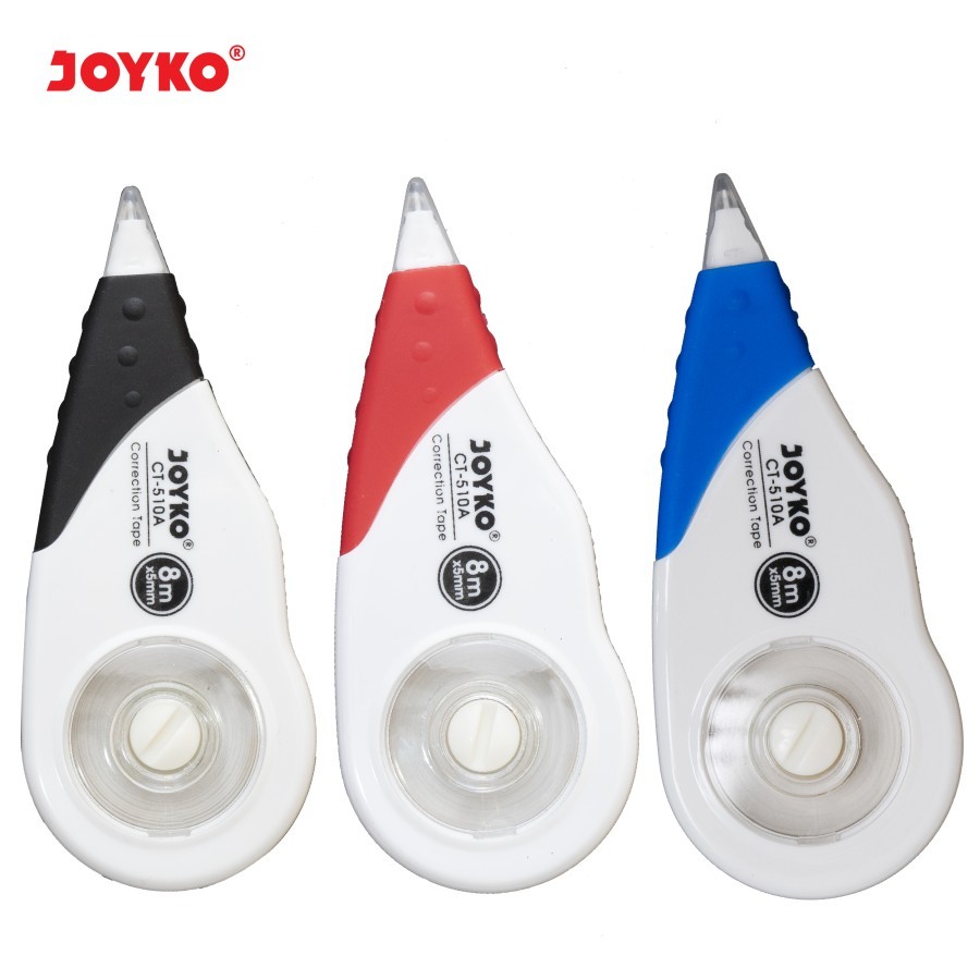 

Correction Tape CT-510A Pita Koreksi Joyko / Stipo Tipe X Roll Kertas