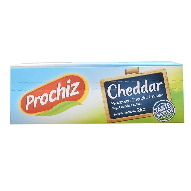 

Keju Prochiz Premium Cheddar Cheese 2kg