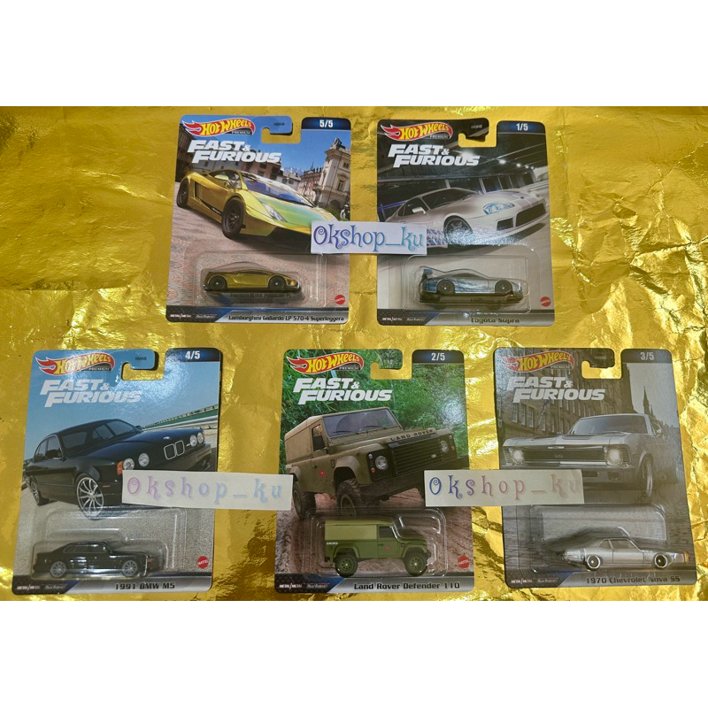 Hotwheels Premium edisi Fast Furious