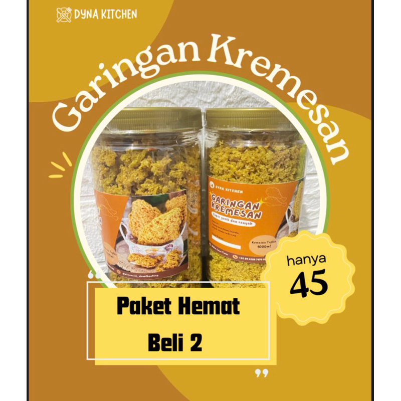 

Kremesan Paket Hemat Beli 2