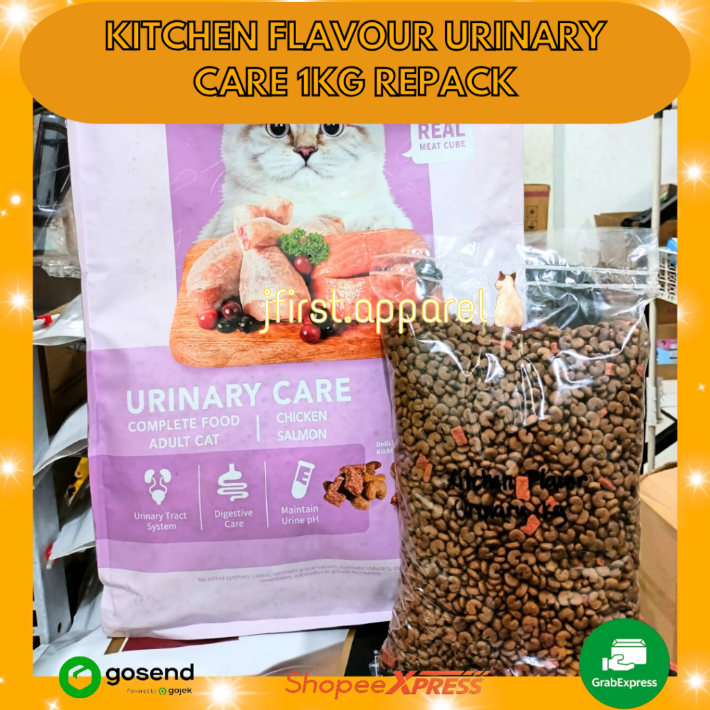 KITCHEN FLAVOUR URINARY CARE 1KG | KF URINARY | MAKANAN KUCING URINARY