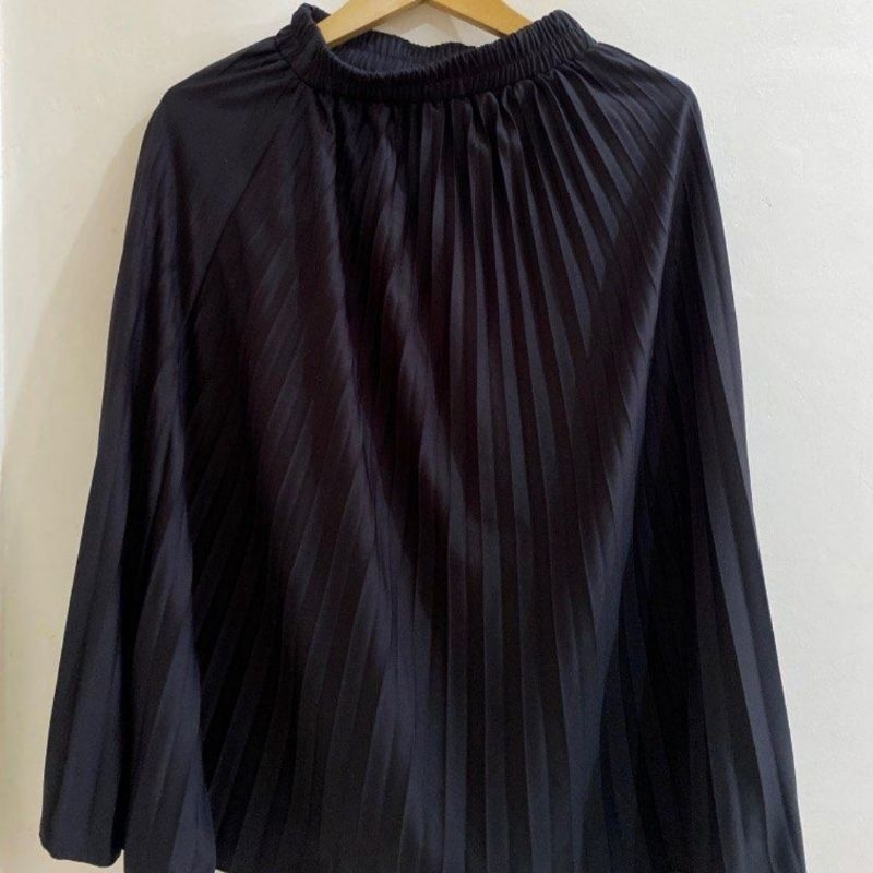 Rok Pendek Mini Skirt Plisket Hitam