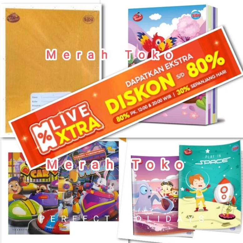 

Harga Promo Buku tulis sinar dunia 38lb 58lbboxy42lb 1pakDISK15k kikycoverpoloskotakskolayou