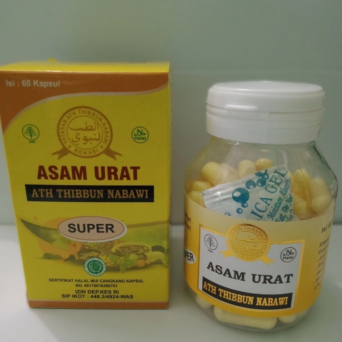 Obat Asam Urat Herbal Ampuh Dan Kolesterol Ath Thibbun Nabawi Original