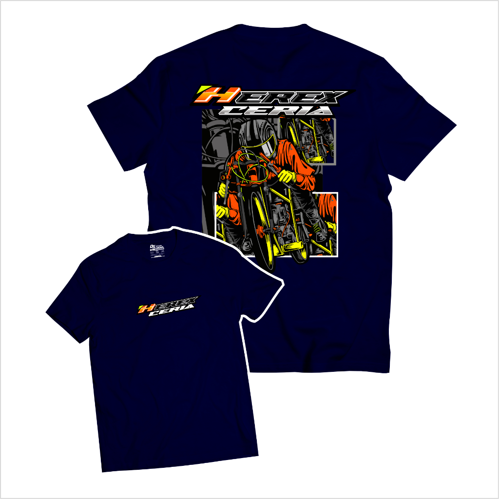 HEREX | Drag bike | Baju Racing | HEREX Indonesia | Baju Balap | Combed 24s | Katun