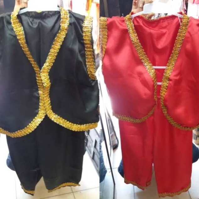 KODE S23F Baju Rompi Jaranan TK  SD  Baju Tari Kuda Lumping  Rompi Jaranan  Baju Adat Rompi