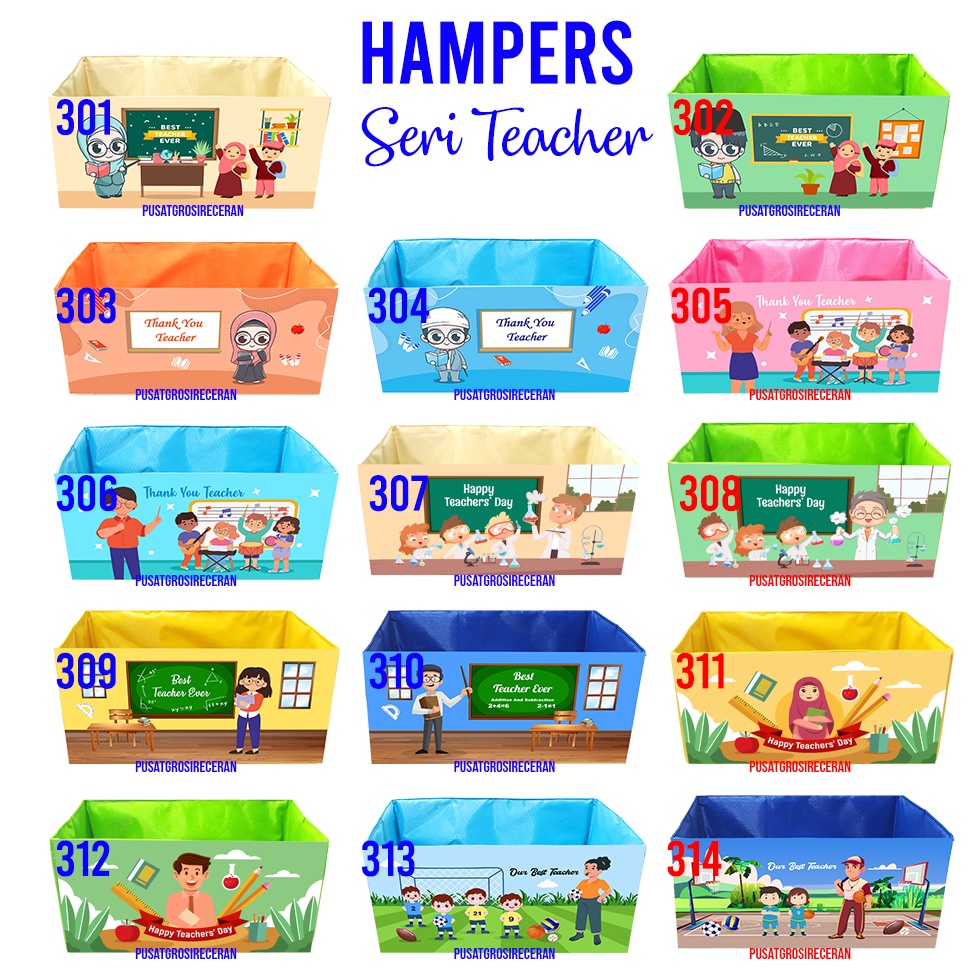 

PRODUK UNGGULAN READY STOCK Hampers Box Happy Teacher Day Souvenir Kado Kenang Kenangan Guru Perpisahan Kotak Gift Hantaran Stationery Kosmetik Kotak Accecories