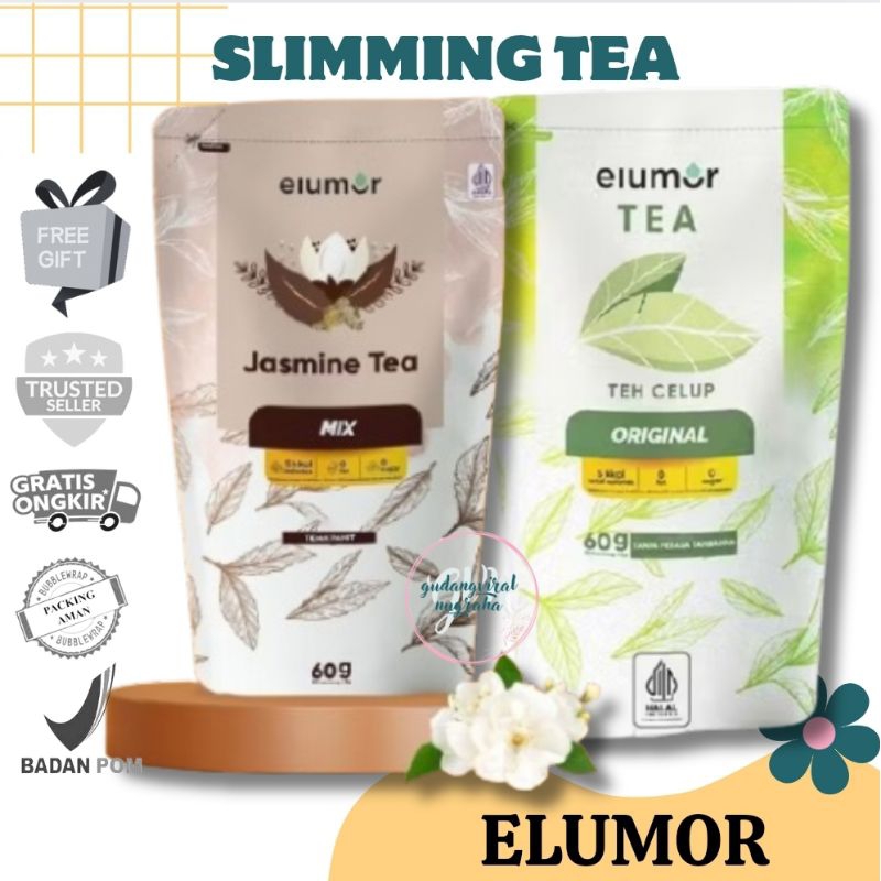 

☘️GVN☘️ [READY TERMURAH] ELUMOR SLIMMING TEA TEH DIET DETOX SLIMMING ELUMOR TEA | ELUMOR JASMINE TEA