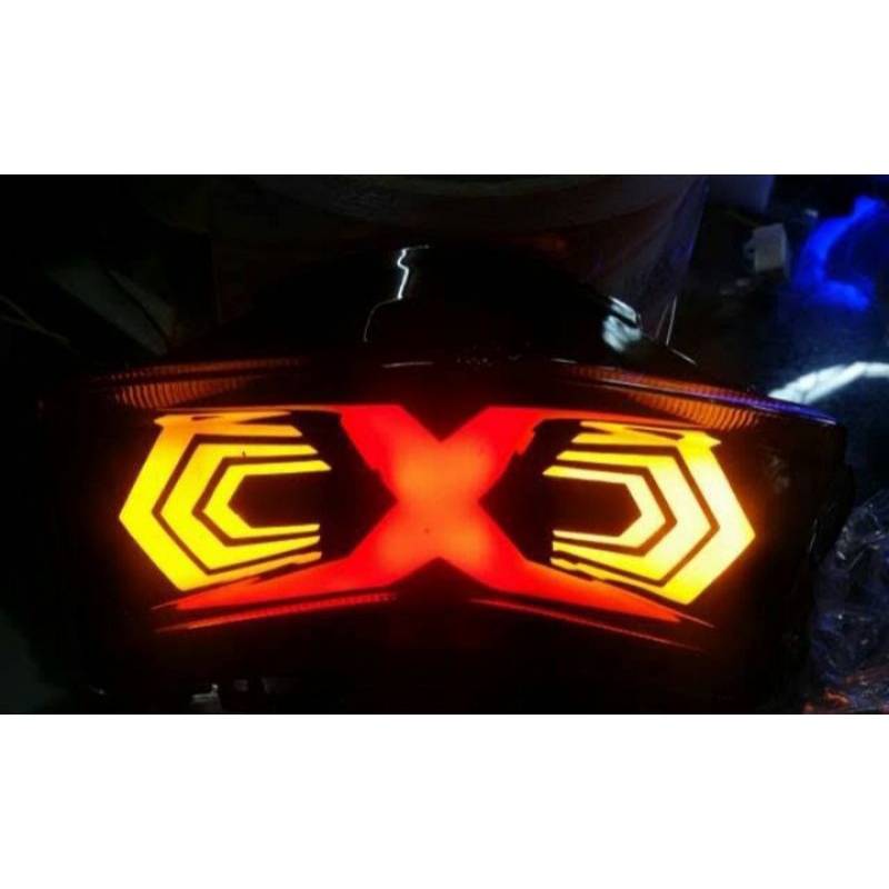 Stoplamp custom Yamaha Aerox Old bisa request Desain
