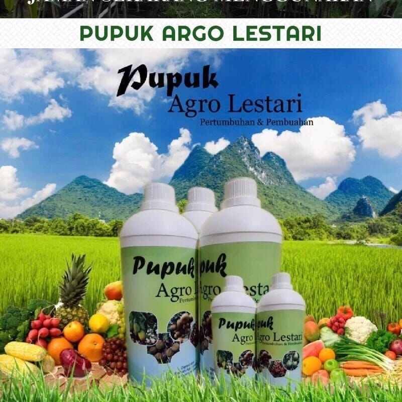Pupuk Agro Lestari pupuk organik untuk pertumbuhan dan pembuahan tanaman 1 Liter