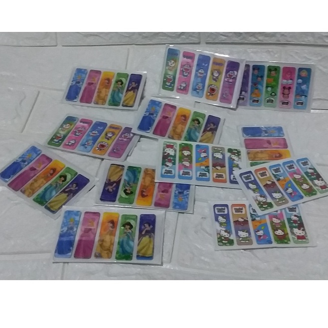 

Pembatas buku karakter lucu isi 80 pcs