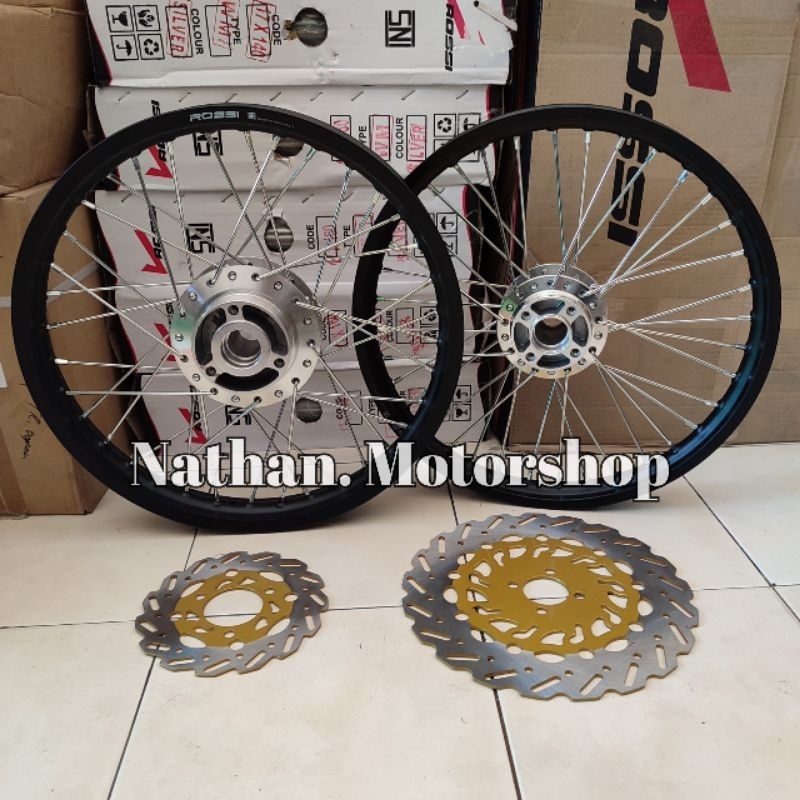 VELG SATRIA FU KARBU SATRIA FU INJEKSI RING 17 SEPASANG - VELG ROSSI SATRIA FU SEPASANG