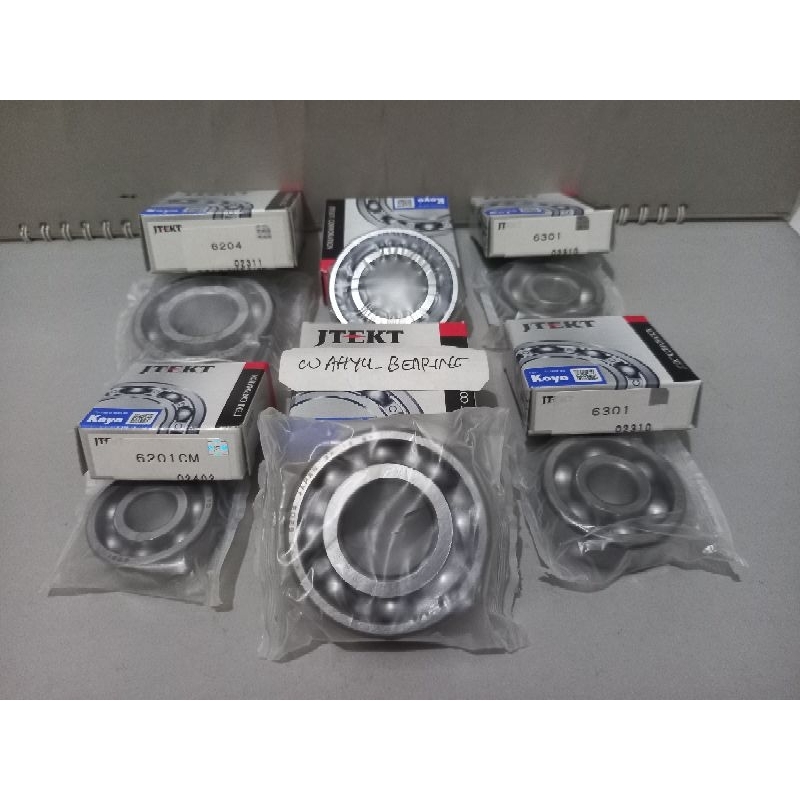 Bearing 6204 - 6301 Koyo Set Rasio Gardan Mio M3 Soul GT 125 Mio Z Fino 125 Original Japan