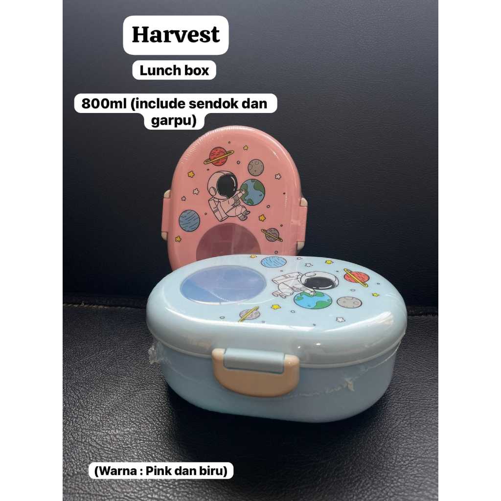 (harvest) Lunch box astronot 800ml